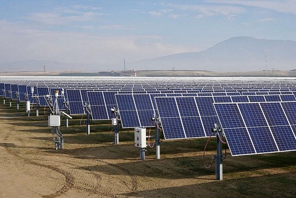 Industrial E Do Utilitário Usina De Energia Solar